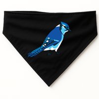 Blue Jay Bird USA-Made Doggie Bandana