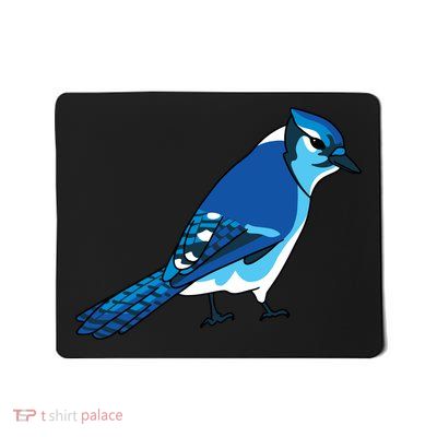 Blue Jay Bird Mousepad