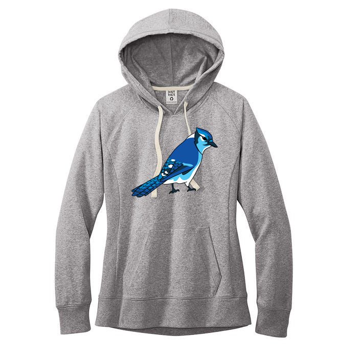 Blue Jay Bird Women's Fleece Hoodie