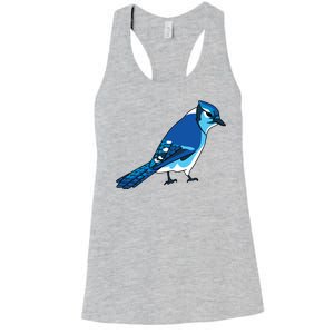 Blue Jay Bird Women's Racerback Tank