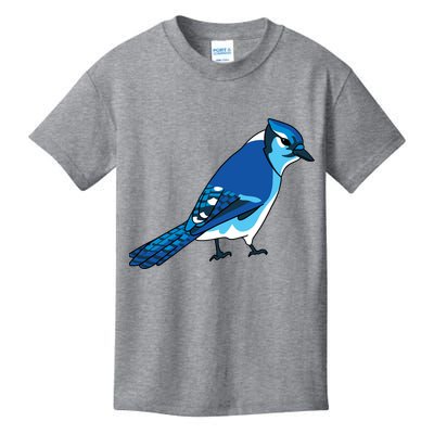 Blue Jay Bird Kids T-Shirt