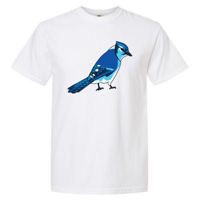 Blue Jay Bird Garment-Dyed Heavyweight T-Shirt