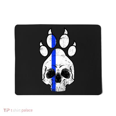 Blue Lives K9 Blue Thin Line Paw Mousepad