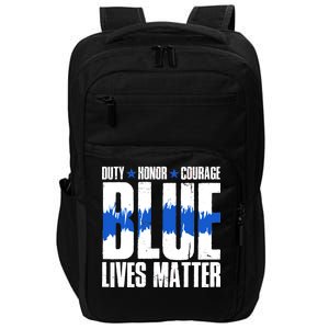 Blue Lives Matter Impact Tech Backpack