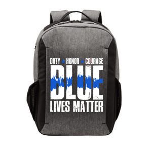 Blue Lives Matter Vector Backpack