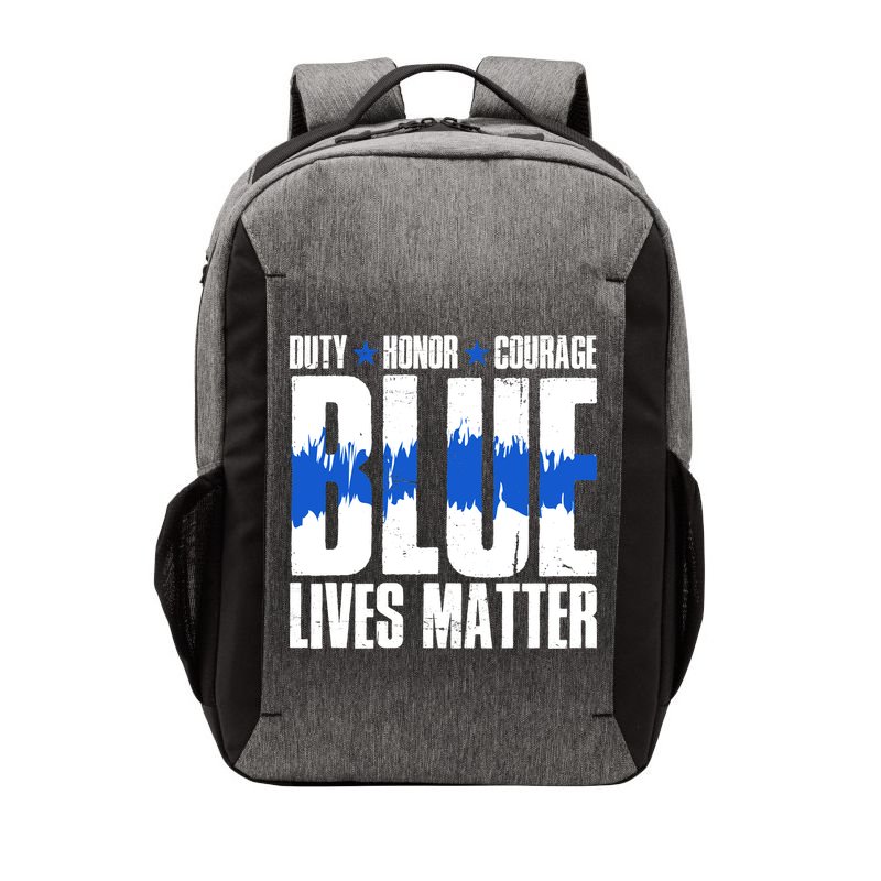 Blue Lives Matter Vector Backpack