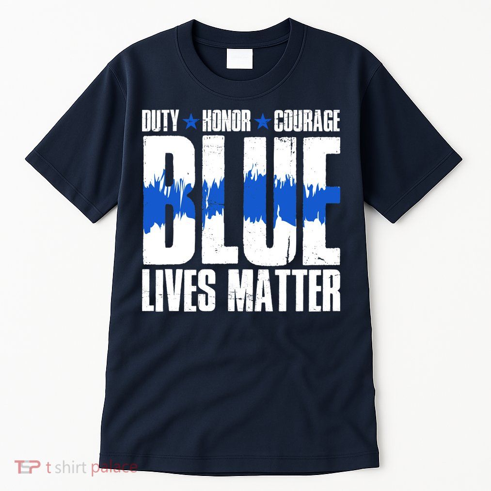 Blue Lives Matter Tall T-Shirt