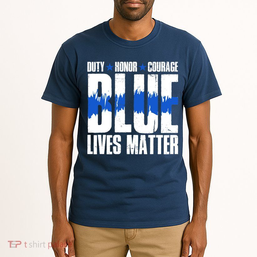 Blue Lives Matter Tall T-Shirt