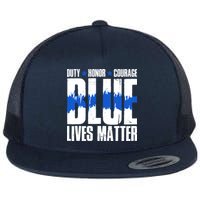 Blue Lives Matter Flatbill Hat