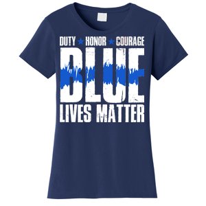 Blue Lives Matter Women's T-Shirt