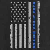 Blue Lives Matter Vintage Flag Trucker Hat