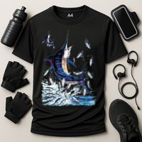 Blue Marlin Fishing Performance Shirt