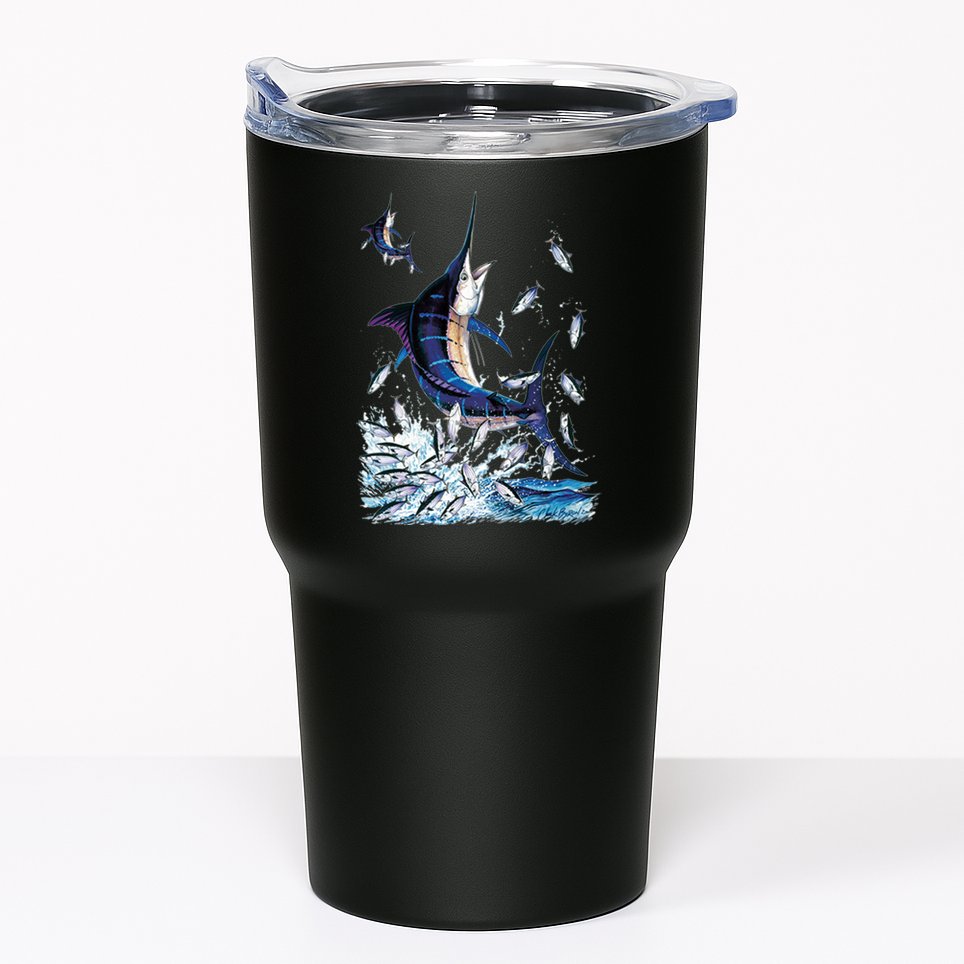 Blue Marlin Fishing Tumbler