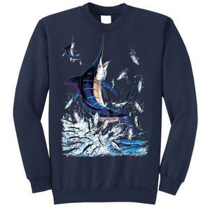 Blue Marlin Fishing Sweatshirt