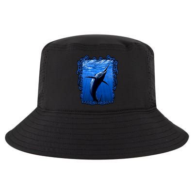 Blue Marlin Underwater Cool Comfort Performance Bucket Hat