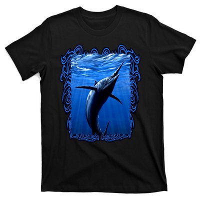 Blue Marlin Underwater T-Shirt