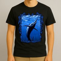 Blue Marlin Underwater T-Shirt