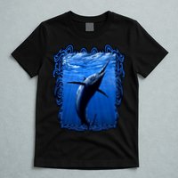 Blue Marlin Underwater T-Shirt