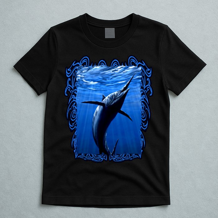 Blue Marlin Underwater T-Shirt