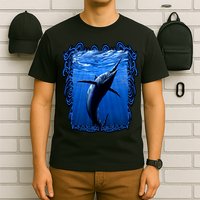 Blue Marlin Underwater T-Shirt
