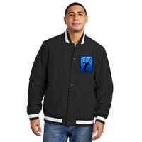 Blue Marlin Underwater Insulated Varsity Jacket