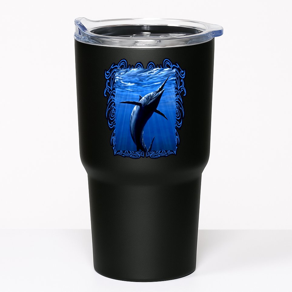 Blue Marlin Underwater Tumbler