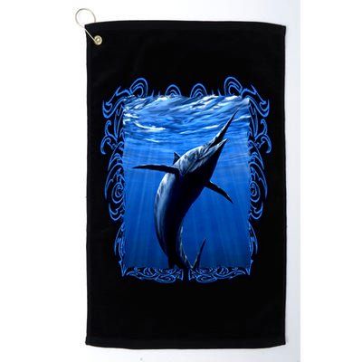Blue Marlin Underwater Golf Towel