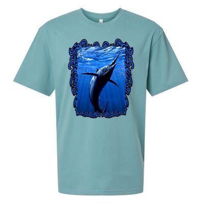 Blue Marlin Underwater Sueded Cloud Jersey T-Shirt