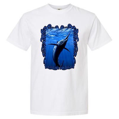 Blue Marlin Underwater Garment-Dyed Heavyweight T-Shirt