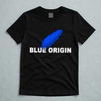 Blue Origin Feather Logo T-Shirt