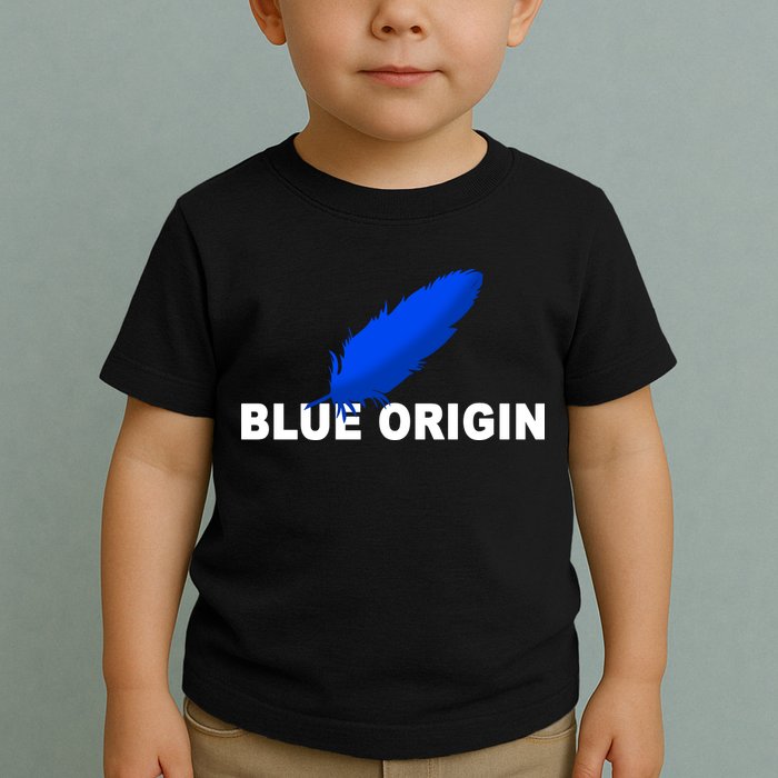 Blue Origin Feather Logo Toddler T-Shirt