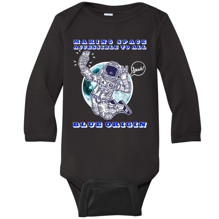 Blue Origin Making Space Accessible To All Baby Long Sleeve Bodysuit