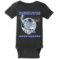 Blue Origin Making Space Accessible To All Baby Bodysuit