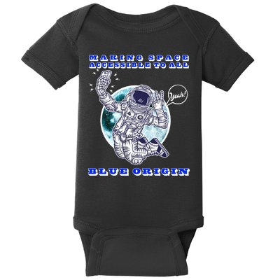 Blue Origin Making Space Accessible To All Baby Bodysuit