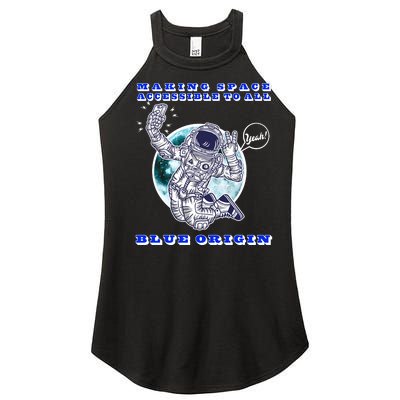 Blue Origin Making Space Accessible To All Women's Perfect Tri Rocker Tank