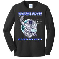 Blue Origin Making Space Accessible To All Kids Long Sleeve Shirt