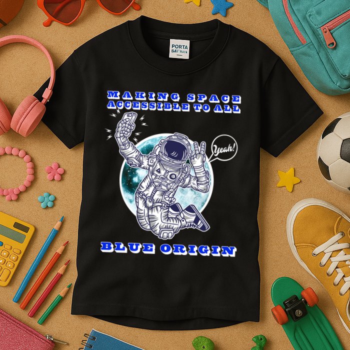 Blue Origin Making Space Accessible To All Kids T-Shirt