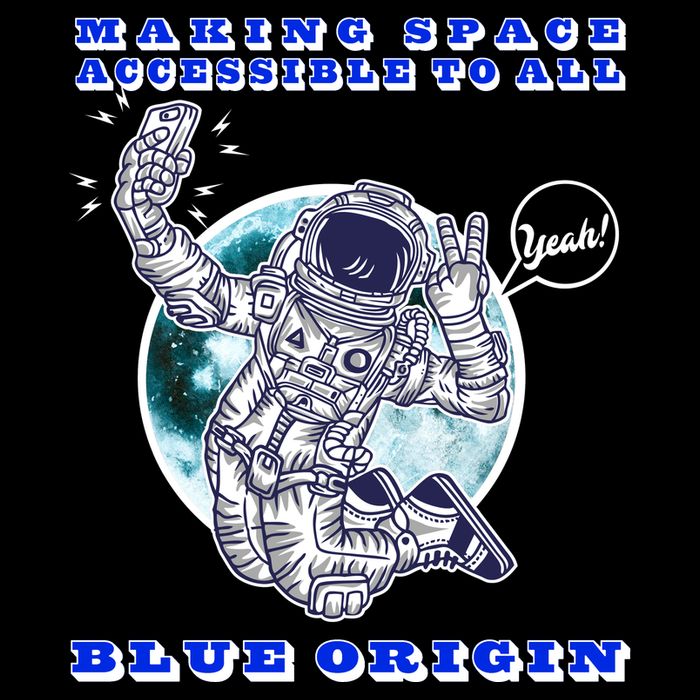 Blue Origin Making Space Accessible To All Kids T-Shirt