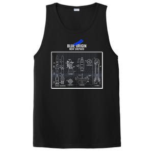 Blue Origin New Shepard Spaceship Blueprints PosiCharge Competitor Tank