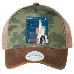 Blue Origin Space Launch Legacy Tie Dye Trucker Hat