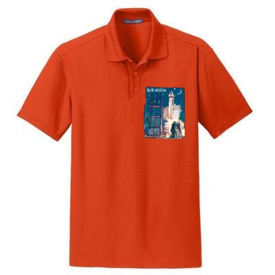 Blue Origin Space Launch Dry Zone Grid Polo