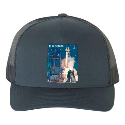 Blue Origin Space Launch Yupoong Adult 5-Panel Trucker Hat