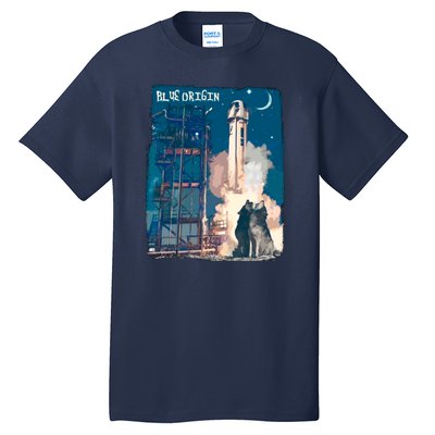 Blue Origin Space Launch Tall T-Shirt