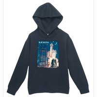 Blue Origin Space Launch Urban Pullover Hoodie