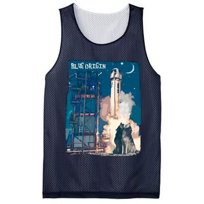 Blue Origin Space Launch Mesh Reversible Basketball Jersey Tank