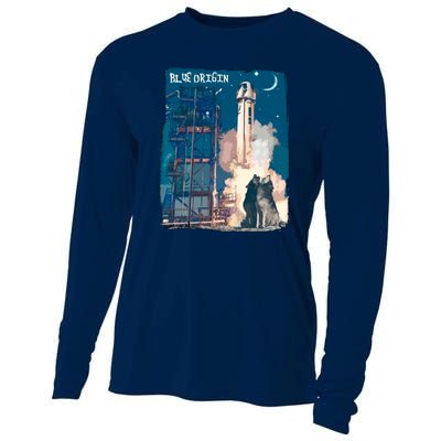 Blue Origin Space Launch Cooling Performance Long Sleeve Crew