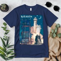 Blue Origin Space Launch Premium T-Shirt