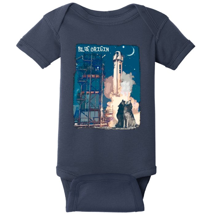 Blue Origin Space Launch Baby Bodysuit