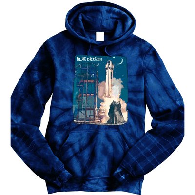 Blue Origin Space Launch Tie Dye Hoodie