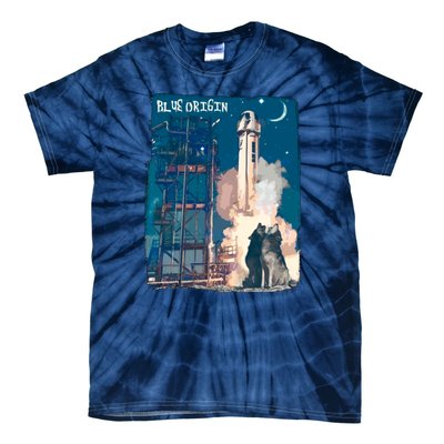 Blue Origin Space Launch Tie-Dye T-Shirt